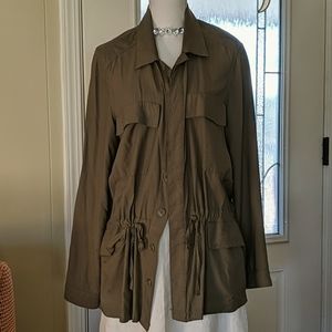 🧥 Max Studio Army Green Jacket